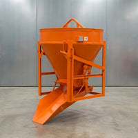 Cubo de hormigonado de doble vertido GOYDU serie CH, fabricado en Galicia